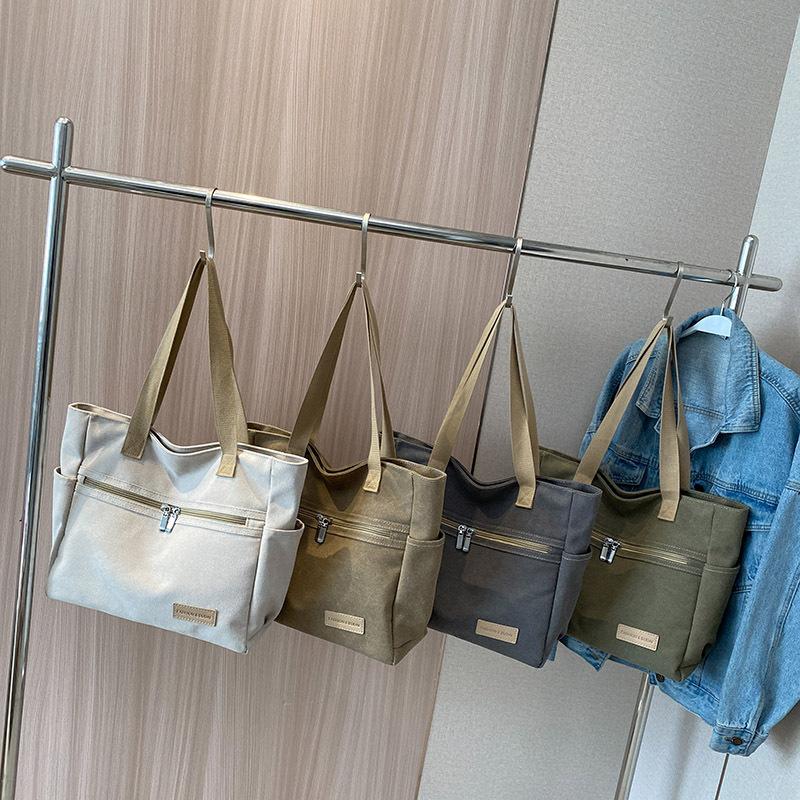 Canvas Shoulder Bags Women's Totes Handbag 4