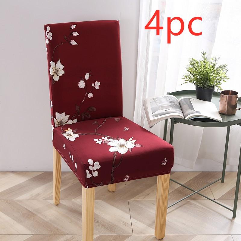 Stretch Elastic Chair Covers For Wedding Dining Room Office Banquet Housse De Chaise Chair Cover 14