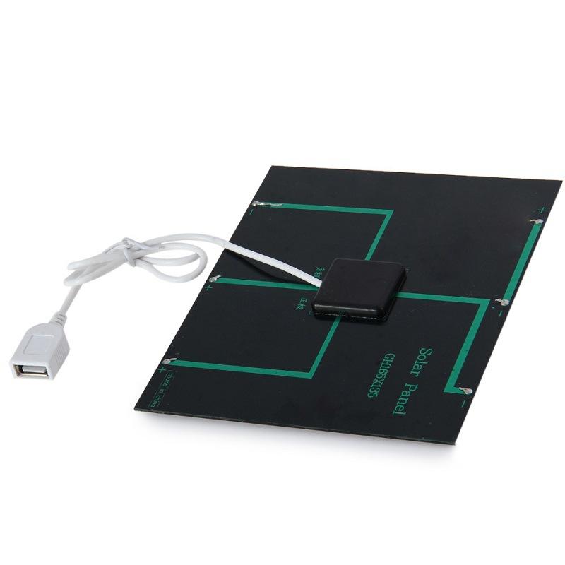 3.5W 6V Solar Charger Solar Panel Power Bank 4