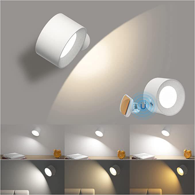 USB Rechargeable Wall Lamp LED 8
