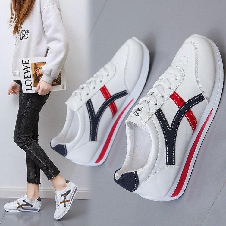 Students' Street Shot Sports Casual Flat Skateboard Shoes Women