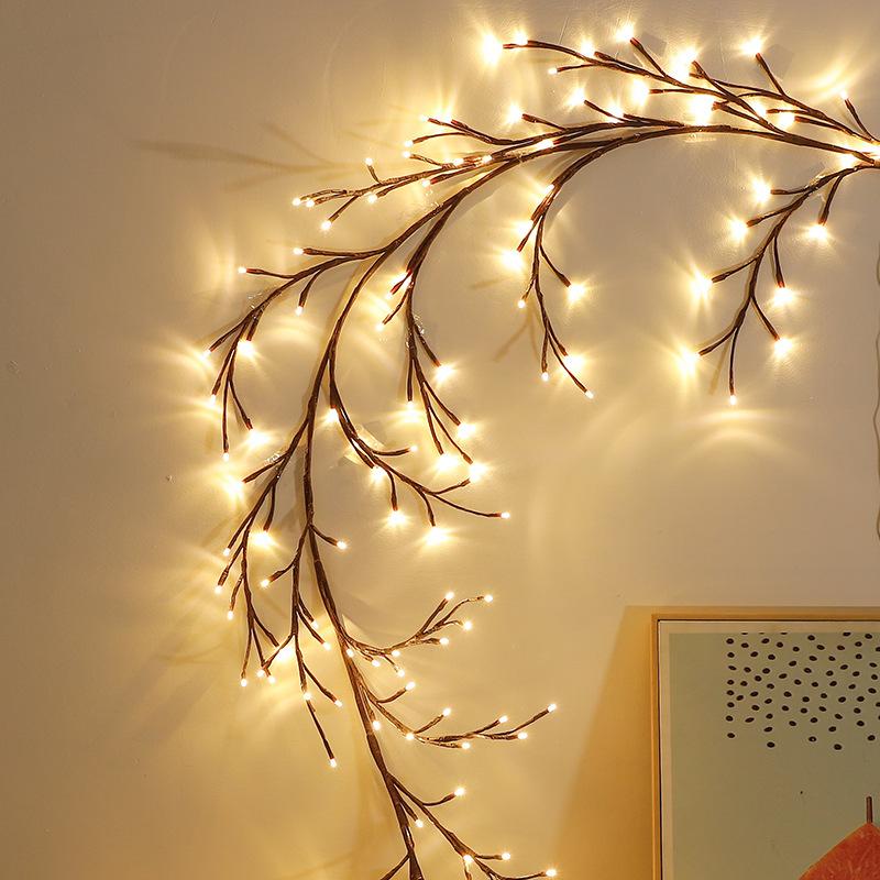 Led Rattan Branch Holiday Wedding Decoration Modeling Light