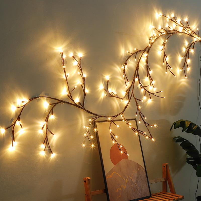 Led Rattan Branch Holiday Wedding Decoration Modeling Light