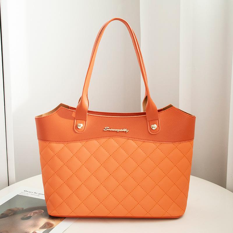 Rhombus Handbag Women Shopping Shoulder Crossbody Bags 4