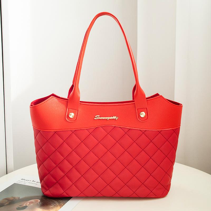 Rhombus Handbag Women Shopping Shoulder Crossbody Bags 6