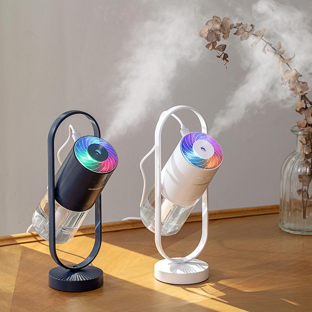 Magic Shadow USB Air Humidifier For Home With Projection Night Lights Ultrasonic Car Mist Maker Mini Office Air Purifier