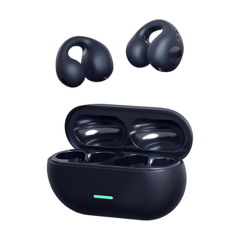 Wireless Ear Clip Bluetooth Headset TWS Comfortable Wear Not In-Ear Sports Wireless Bone Conduction 5.3 Bluetooth Headset